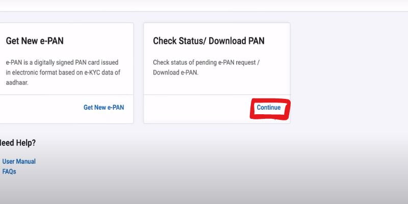 Instant pan card apply online 2024 