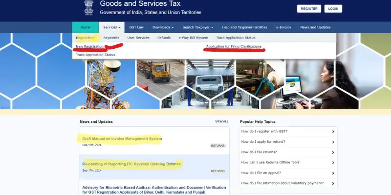 GST Registration How to apply for GST number