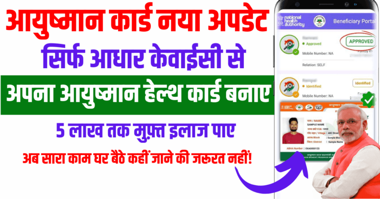 Ayushman card new Update: आयुष्मान कार्ड कैसे बनवाएं घर बैठे 1 Ayushman card new Update आयुष्मान कार्ड कैसे बनवाएं घर बैठे