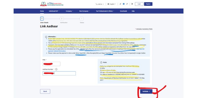 How to Link Pan Card to Aadhar Card जल्द करें पैन आधार ऐसे लिंक