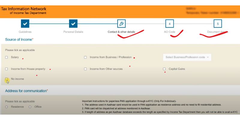 how to apply a new PAN card with photo & QR in 2025